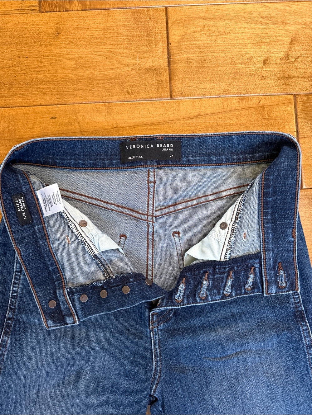VERONICA BEARD Ryleigh High Rise Jeans - Picture 6 of 13